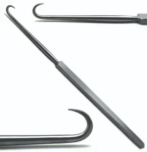 Surgical Hook Single Prong